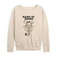 thumbnail image 1 of Garfield - Hang In There - Women's Lightweight French Terry Long Sleeve Shirt, 1 of 5