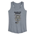 thumbnail image 1 of Garfield - Hang In There - Women's Racerback Tank Top, 1 of 5