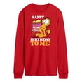 thumbnail image 1 of Garfield - Happy Birthday To Me - Men's Long Sleeve T-Shirt, 1 of 4
