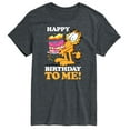 thumbnail image 1 of Garfield - Happy Birthday To Me - Men's Short Sleeve Graphic T-Shirt, 1 of 5