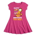 thumbnail image 1 of Garfield - Happy Birthday To Me - Toddler & Youth Girls Fit & Flare Dress, 1 of 1