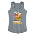 thumbnail image 1 of Garfield - Happy Birthday To Me - Women's Racerback Tank Top, 1 of 5