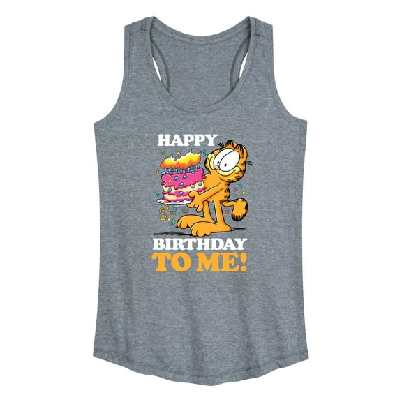 Garfield - Happy Birthday To Me - Women's Racerback Tank Top