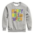 thumbnail image 1 of Garfield - Happy Halloween Icons - Toddler And Youth Crewneck Fleece Sweatshirt, 1 of 5