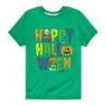 thumbnail image 1 of Garfield - Happy Halloween Icons - Toddler And Youth Short Sleeve Graphic T-Shirt, 1 of 5