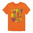 thumbnail image 1 of Garfield - Happy Halloween Icons - Toddler And Youth Short Sleeve Graphic T-Shirt, 1 of 5