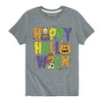 thumbnail image 1 of Garfield - Happy Halloween Icons - Toddler And Youth Short Sleeve Graphic T-Shirt, 1 of 5