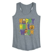 GARFIELD - Happy Halloween Icons - Women's Racerback Tank Top