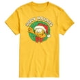 thumbnail image 1 of Garfield - Happy Holidays Wreath Christmas - Men's Short Sleeve Graphic T-Shirt, 1 of 5