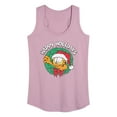 thumbnail image 1 of Garfield - Happy Holidays Wreath - Women's Racerback Tank Top, 1 of 5