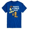 thumbnail image 1 of Garfield - Have A Nice Day - Garfield and Odie - Men's Short Sleeve Graphic T-Shirt, 1 of 5