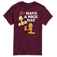 thumbnail image 1 of Garfield - Have A Nice Day - Garfield and Odie - Men's Short Sleeve Graphic T-Shirt, 1 of 5