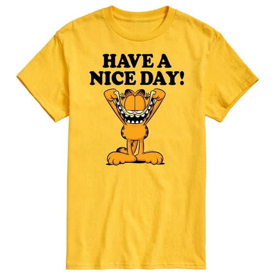 Garfield - Have A Nice Day - Men's Short Sleeve Graphic T-Shirt