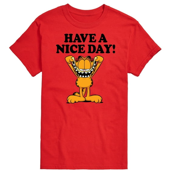 Garfield - Have A Nice Day - Men's Short Sleeve Graphic T-Shirt