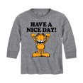 thumbnail image 1 of Garfield - Have A Nice Day - Toddler And Youth Long Sleeve Graphic T-Shirt, 1 of 5