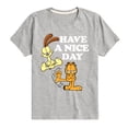 thumbnail image 1 of Garfield - Have A Nice Day - Toddler And Youth Short Sleeve Graphic T-Shirt, 1 of 5