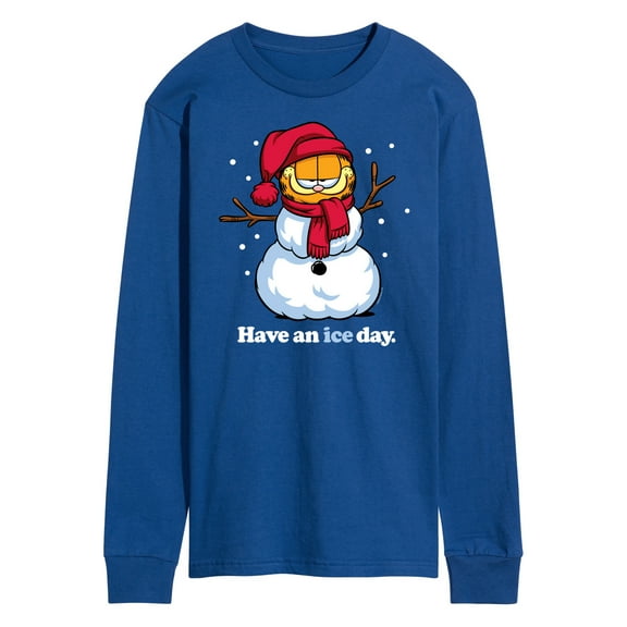 Garfield - Have An Ice Day - Adult Long Sleeve Tee