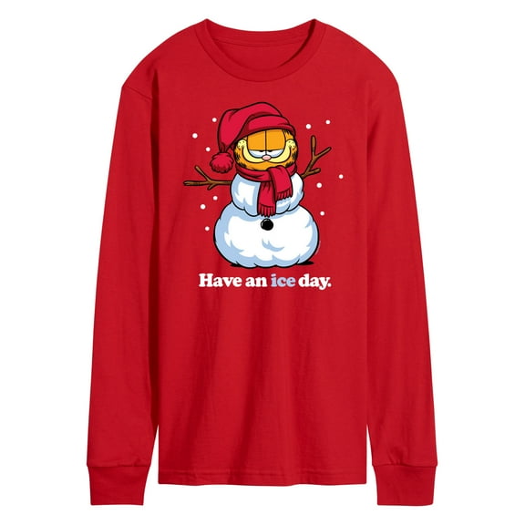 Garfield - Have An Ice Day - Adult Long Sleeve Tee