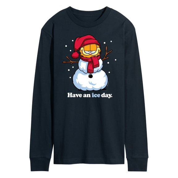 Garfield - Have An Ice Day - Adult Long Sleeve Tee