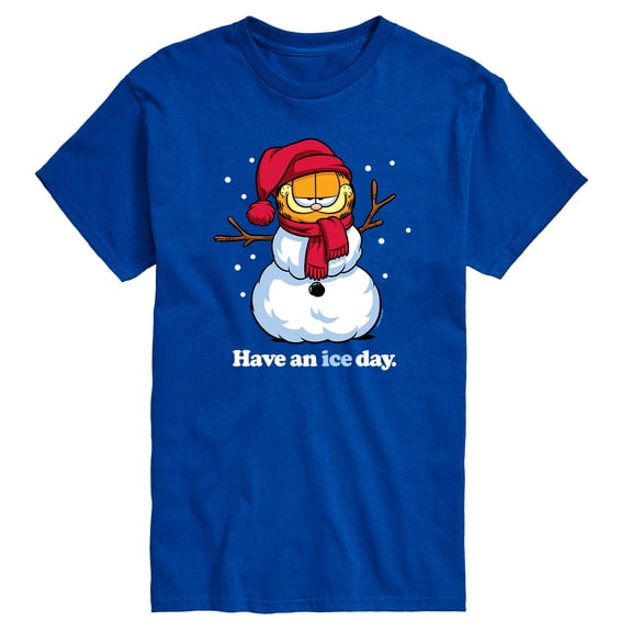 Garfield - Have An Ice Day Christmas - Men's Short Sleeve Graphic T-Shirt