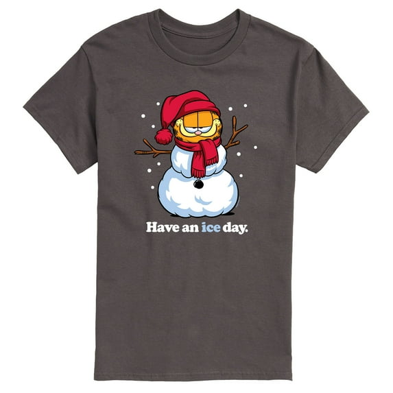 Garfield - Have An Ice Day Christmas - Men's Short Sleeve Graphic T-Shirt