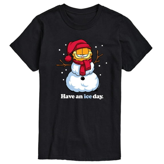 Garfield - Have An Ice Day Christmas - Men's Short Sleeve Graphic T-Shirt