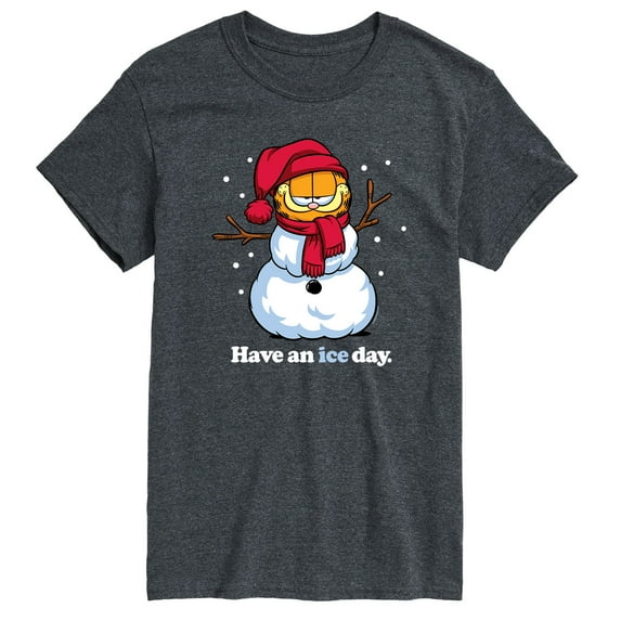 Garfield - Have An Ice Day Christmas - Men's Short Sleeve Graphic T-Shirt