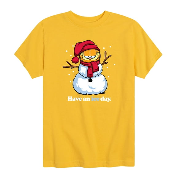 Garfield - Have An Ice Day - Toddler And Youth Short Sleeve Graphic T-Shirt