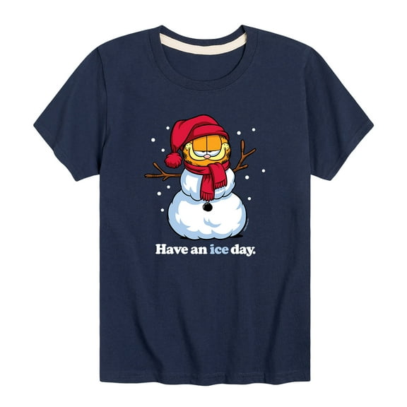 Garfield - Have An Ice Day - Toddler And Youth Short Sleeve Graphic T-Shirt