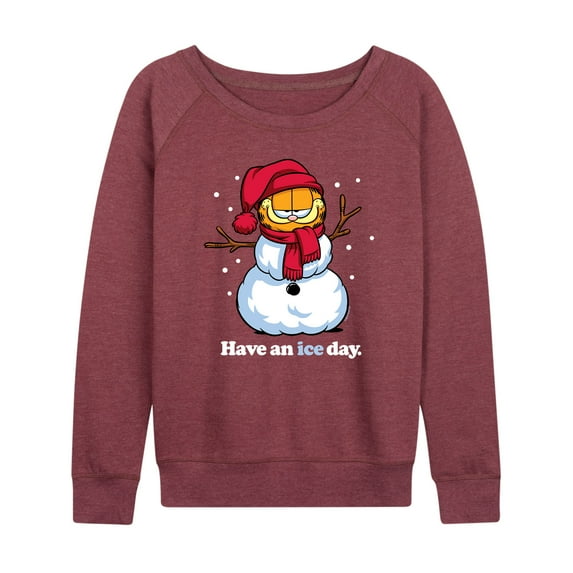 Garfield - Have An Ice Day - Women's Lightweight French Terry Long Sleeve Shirt
