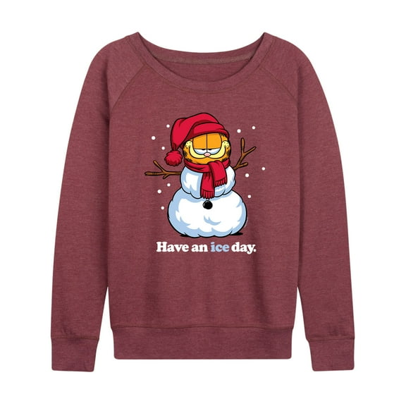 Garfield - Have An Ice Day - Women's Lightweight French Terry Long Sleeve Shirt
