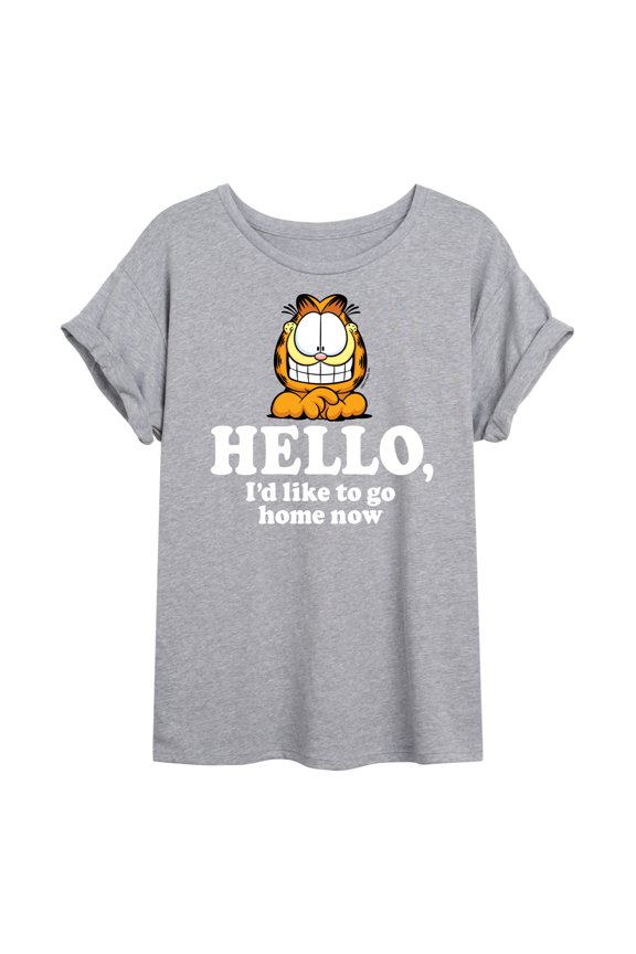 - Hello Go Home Now - Women's Oversized T-Shirt