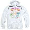 thumbnail image 1 of Garfield Heroes Await Adult Pullover Hoodie Sweatshirt White, 1 of 1