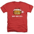 thumbnail image 1 of Garfield Ho Ho Ho Adult Heather T-Shirt Red, 1 of 1