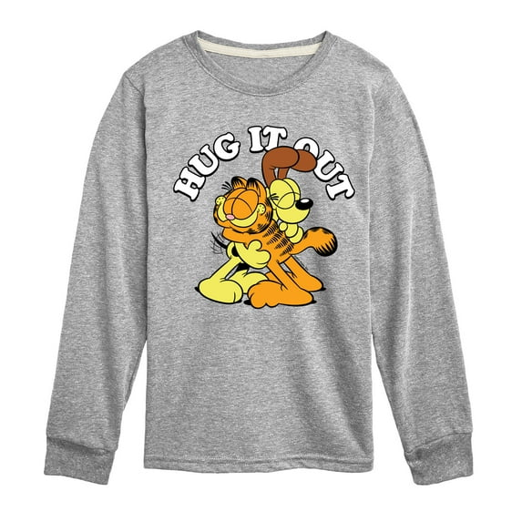 Garfield - Hug It Out - Toddler & Youth Long Sleeve Graphic T-Shirt