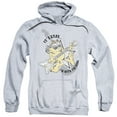 thumbnail image 1 of Garfield I'M With The Band Adult Pullover Hoodie Sweatshirt Athletic Heather, 1 of 1
