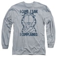 thumbnail image 1 of Garfield I Complained Long Sleeve Adult 18/1 T-Shirt Athletic Heather, 1 of 1