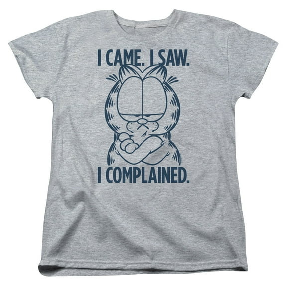 Garfield I Complained S/S Women's T-Shirt Athletic Heather