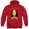 thumbnail image 1 of Garfield I Didn'T Do It Adult Pullover Hoodie Sweatshirt Red, 1 of 1