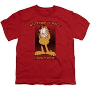 TREVCO Garfield - I Didnt Do It - Youth Short Sleeve Shirt - Large