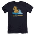 thumbnail image 1 of Garfield - I Dont Do Mornings - Premium Slim Fit Short Sleeve Shirt - X-Large, 1 of 2