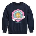 thumbnail image 1 of Garfield - I Hate Mondays Badge - Toddler And Youth Crewneck Fleece Sweatshirt, 1 of 5