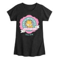 thumbnail image 1 of Garfield - I Hate Mondays Badge - Toddler And Youth Girls Short Sleeve Graphic T-Shirt, 1 of 1