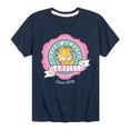 thumbnail image 1 of Garfield - I Hate Mondays Badge - Toddler And Youth Short Sleeve Graphic T-Shirt, 1 of 5