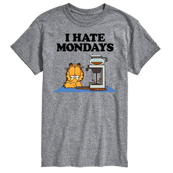 Garfield - I Hate Mondays - Men's Short Sleeve Graphic T-Shirt