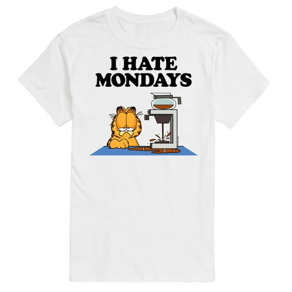 Garfield - I Hate Mondays - Men's Short Sleeve Graphic T-Shirt