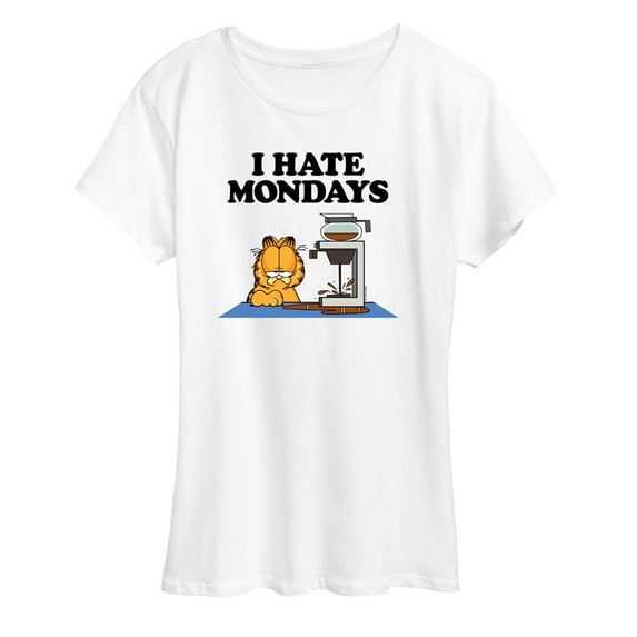 Garfield - I Hate Mondays - Women's Short Sleeve Graphic T-Shirt