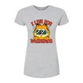 thumbnail image 1 of Garfield - I Live For Weekends - Juniors Fitted Graphic T-Shirt, 1 of 5