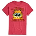 thumbnail image 1 of Garfield - I Live For Weekends - Men's Short Sleeve Graphic T-Shirt, 1 of 5