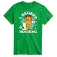 thumbnail image 1 of Garfield - I Regret Nothing Naughty List Christmas - Men's Short Sleeve Graphic T-Shirt, 1 of 4